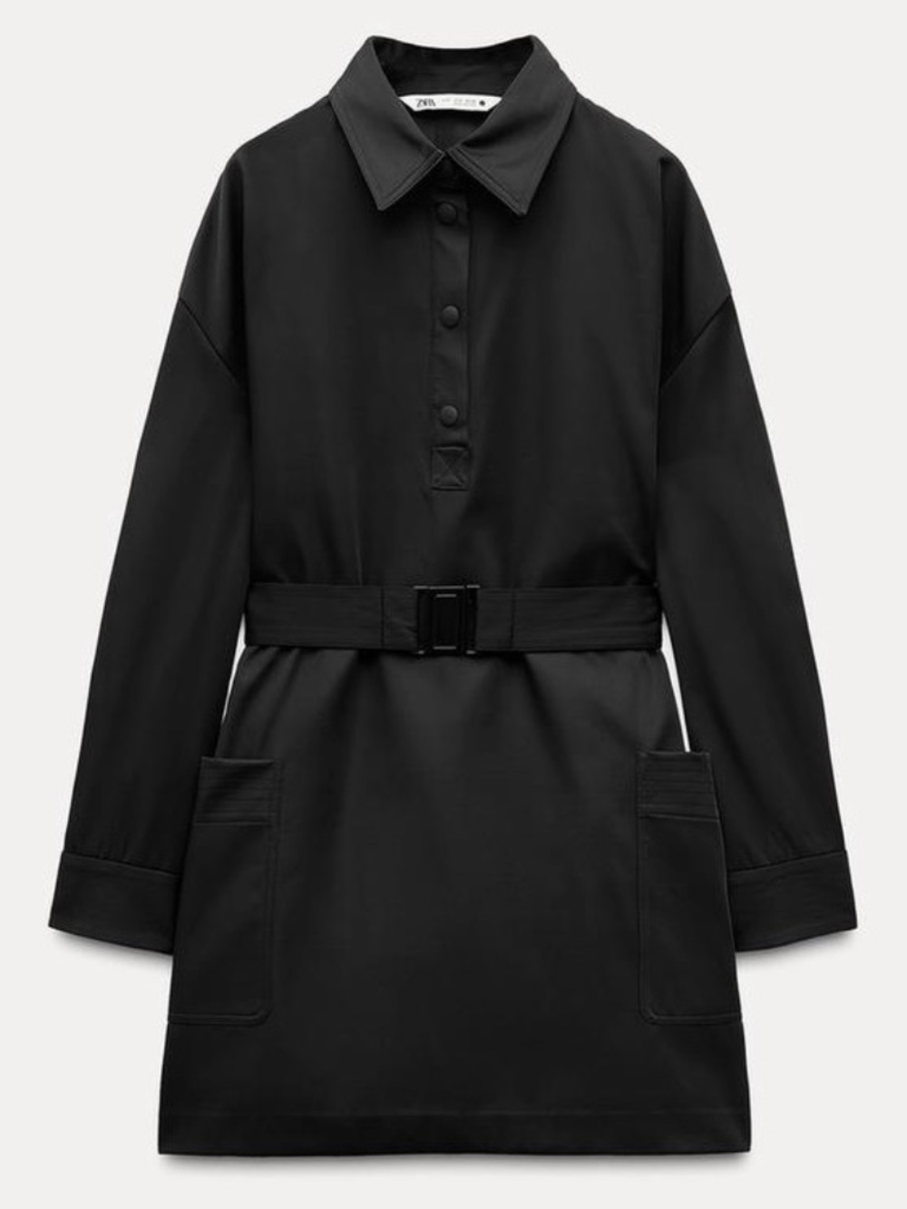 ZARA BELTED SHORT DRESS ZW COLLECTION
